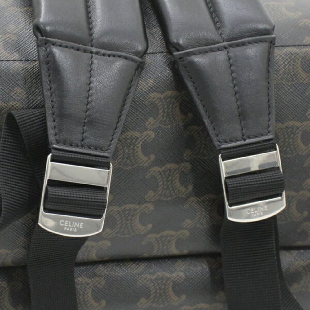 Celine Backpack Triomphe Canvas Rucksack - Picture 7 of 10